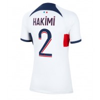 Billiga Paris Saint-Germain Achraf Hakimi #2 Borta fotbollskläder Dam 2023-24 Kortärmad